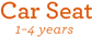 car seat 1-4 years